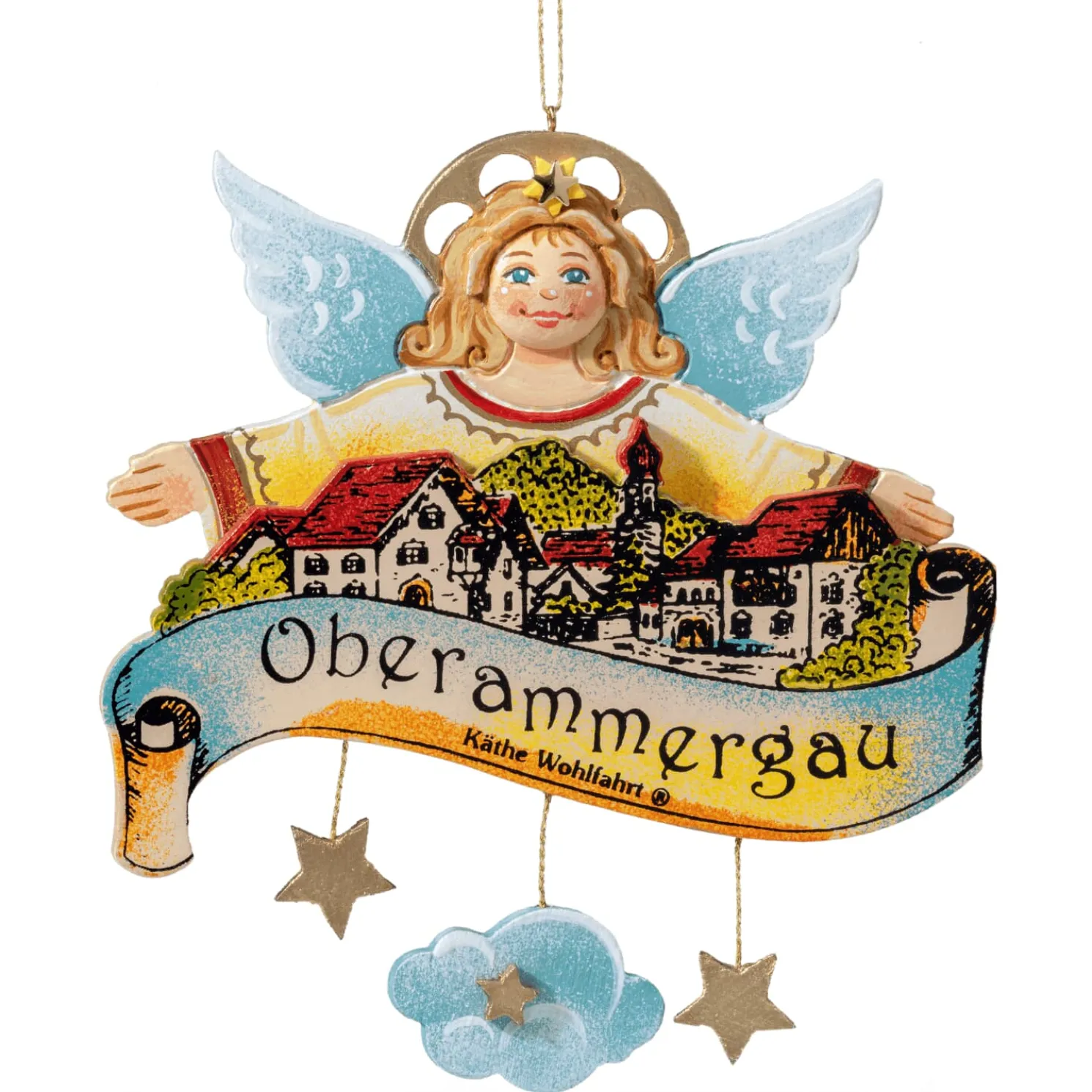Baumbehang "Oberammergau" Mit Schutzengel