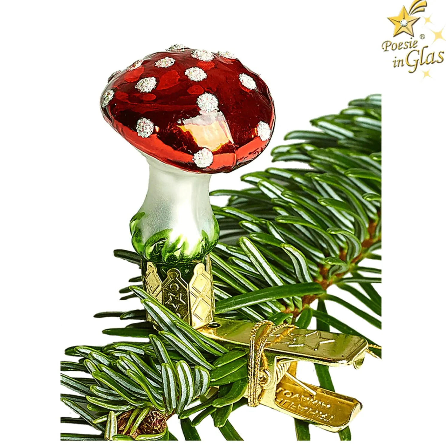 Fliegenpilz Mit Clip, Klein (3,5 Cm)