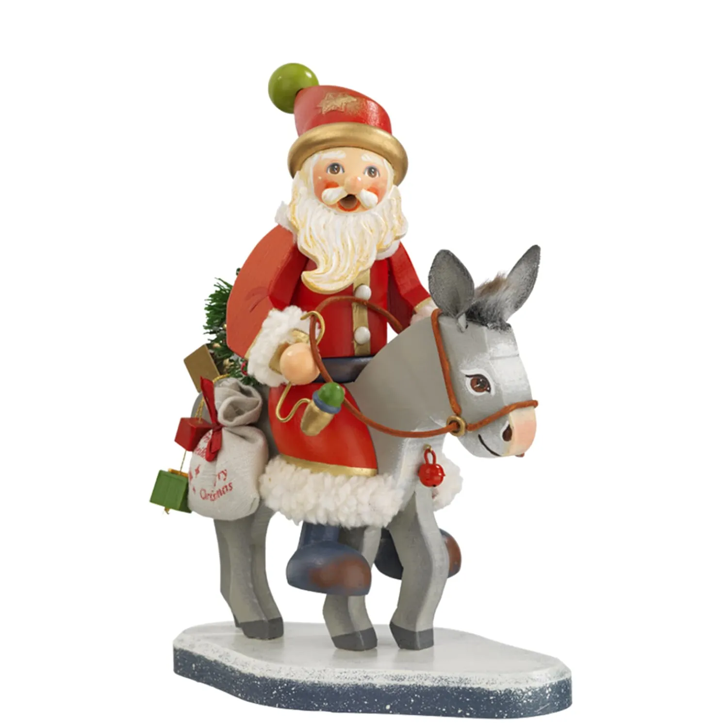 Holzknoddl "Friedvolle Gabenbringer", Rauchermannchen