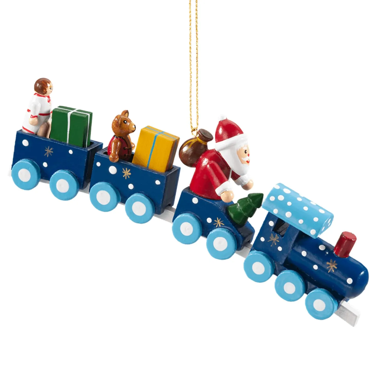 Zug Mit Weihnachtsmann